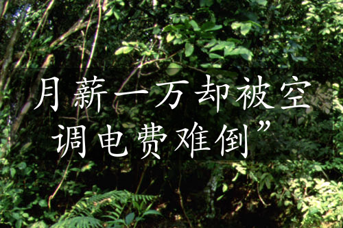月薪一萬(wàn)卻被空調(diào)電費(fèi)難倒”